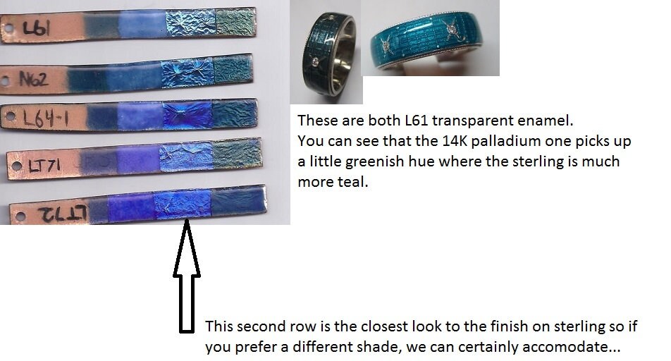 Men's Gamer Ring: Enamel & Diamond Accent, Promise Ring