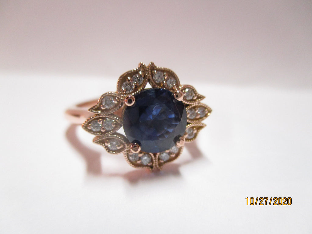 Sapphire and Birthstone Jewelry: Rings, Pendants & Earrings in Gold or Silver custom made and classic