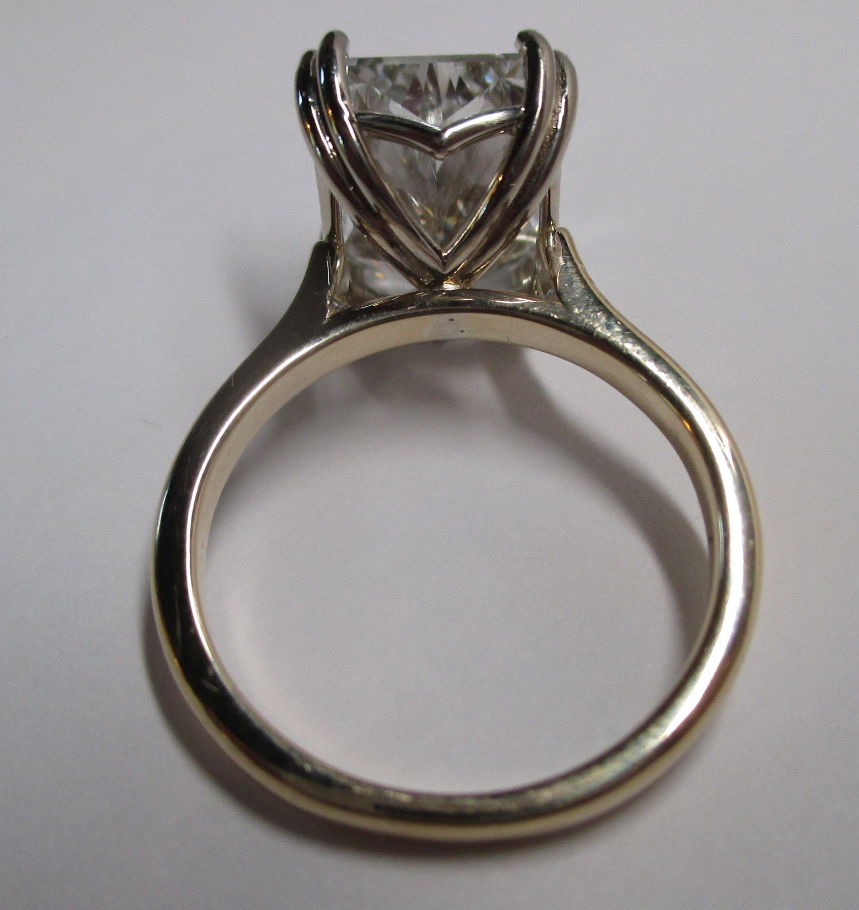 Lab Grown custom made solitaire 1.50-5.10, all shapes, many settings. Natural Diamonds also available
