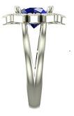 Sapphire and Birthstone Jewelry: Rings, Pendants & Earrings in Gold or Silver custom made and classic