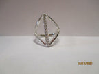 Handmade Sterling Silver Diamond Fashion Ring