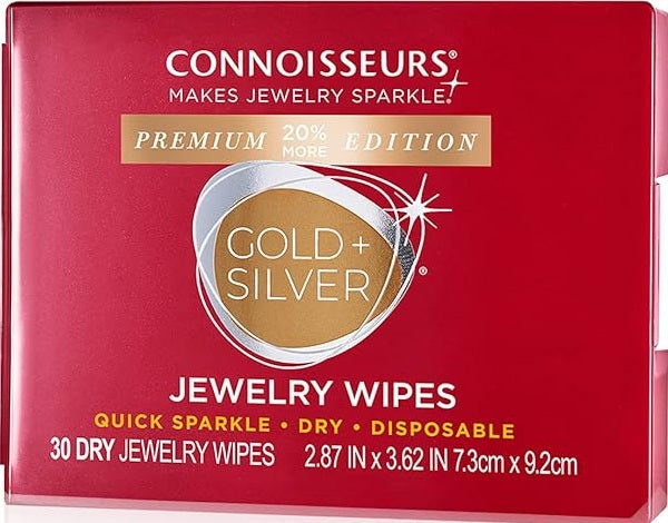 CONNOISSEURS Premium Edition Compact Jewelry Wipes