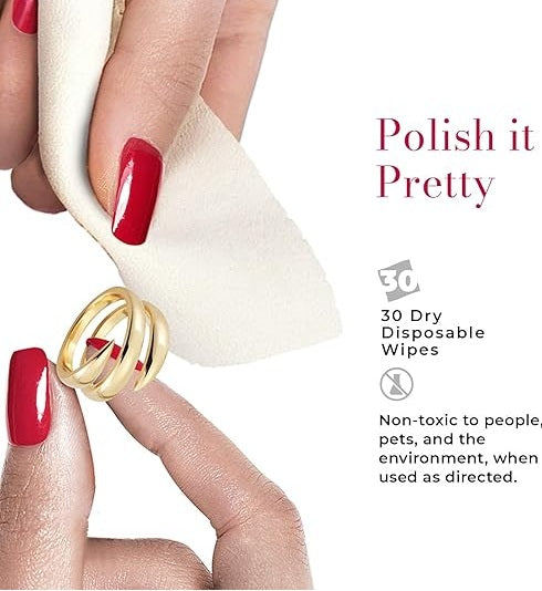 CONNOISSEURS Premium Edition Compact Jewelry Wipes