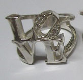 Love ring In sterling silver