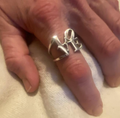 Love ring In sterling silver