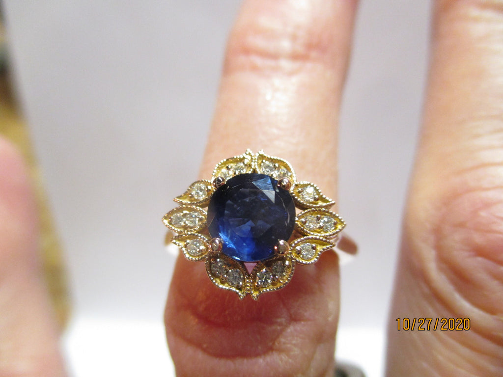 Sapphire and Birthstone Jewelry: Rings, Pendants & Earrings in Gold or Silver custom made and classic
