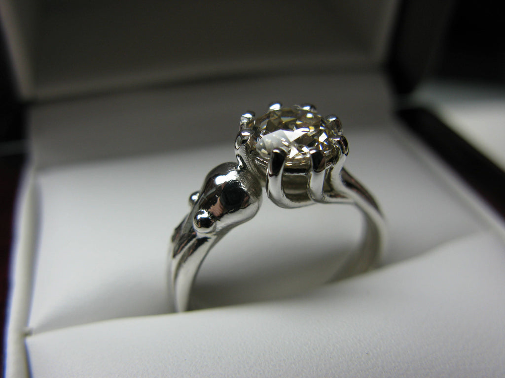 Octopus and Squid rings in Sterling Silver or 14K, Sea Creature Jewelry