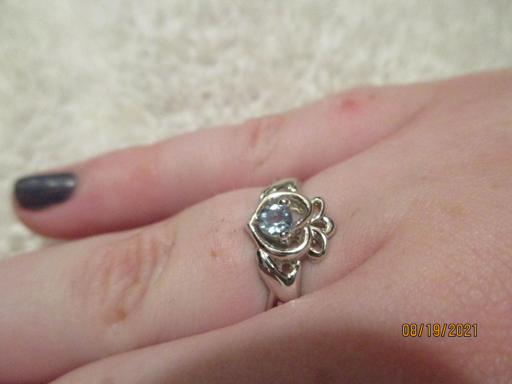 14k Gold Claddagh Ring: Celtic Irish Engagement or Promise Ring