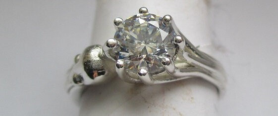 Octopus and Squid rings in Sterling Silver or 14K, Sea Creature Jewelry