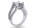 2.00 to 3.00 Carat D color VVS1 Emerald cut Diamond engagement ring solitaire