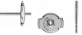Natural diamond stud earrings .33 Ct. tw. to 2.50 Ct. tw. in solid 14K gold with screw backs or Guardian backs