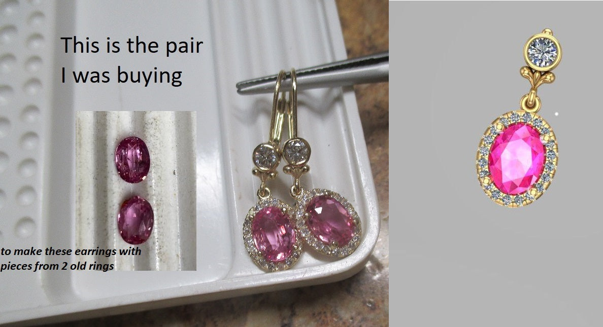 Birthstone / Gemstone earrings